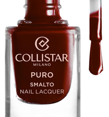 Collistar Puro Nail Lacquer langtidsholdbar med en skinnende finish, nr. 581 Rossonero 10 ml