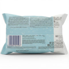 Kindii Water Care Wet Wipes - Aqua Baby Wipes - 100 % viskose, 99,9 % vand, grapefrugtekstrakt, tørklæde størrelse 150x200, 100 % biologisk nedbrydeligt, plastikfri, renseservietter til følsom hud