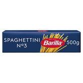 Pasta Barilla Classic Spaghettini no. 3 højkvalitets durumhvede, altid al dente (1 x 500 g)