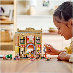 Restaurant și școală de gătit LEGO Friends, set de joacă de rol, jucărie educativă pentru copii de la 8 ani, promovează dezvoltarea socială, cadou de ziua de naștere sau de Crăciun pentru fete 42655 Seturi de constructie Besuche den LEGO-Store