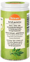 Ostmann Gewürze - Beifüß geschnitten | Kräutergewürz für Geflügelgerichte | 30 g i der Streudose