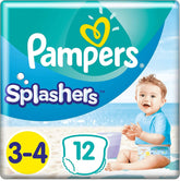 Pampers, bleer til stranden eller poolen, forskellige størrelser Mor og barn Naty Shop Størrelse 3-4 (12 stk.)