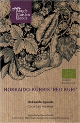 Hokkaido-Kürbis 'Red Kuri' (Cucurbita Maxima) Bio - Ca. 5 Samen
