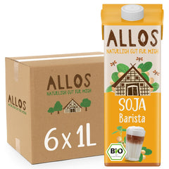 Allos Sojadrink Barista Skum til Vegansk kaffe Laktosefri