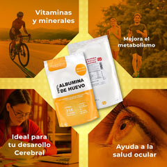 Sermand Nutrition Æg Albumin 100% Pulver Glutenfri Laktosefri