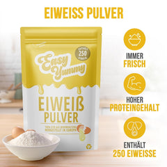 Nem lækker 100% æggehvidepulver til madlavning og bagning