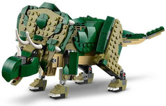 LEGO Creator T.Rex, Dino 3-i-1 Transformable Triceratops eller Pterodactyl, mobil dinosaurmodel til børn, gave til drenge og piger 31151 byggesæt Besuche den LEGO-Store