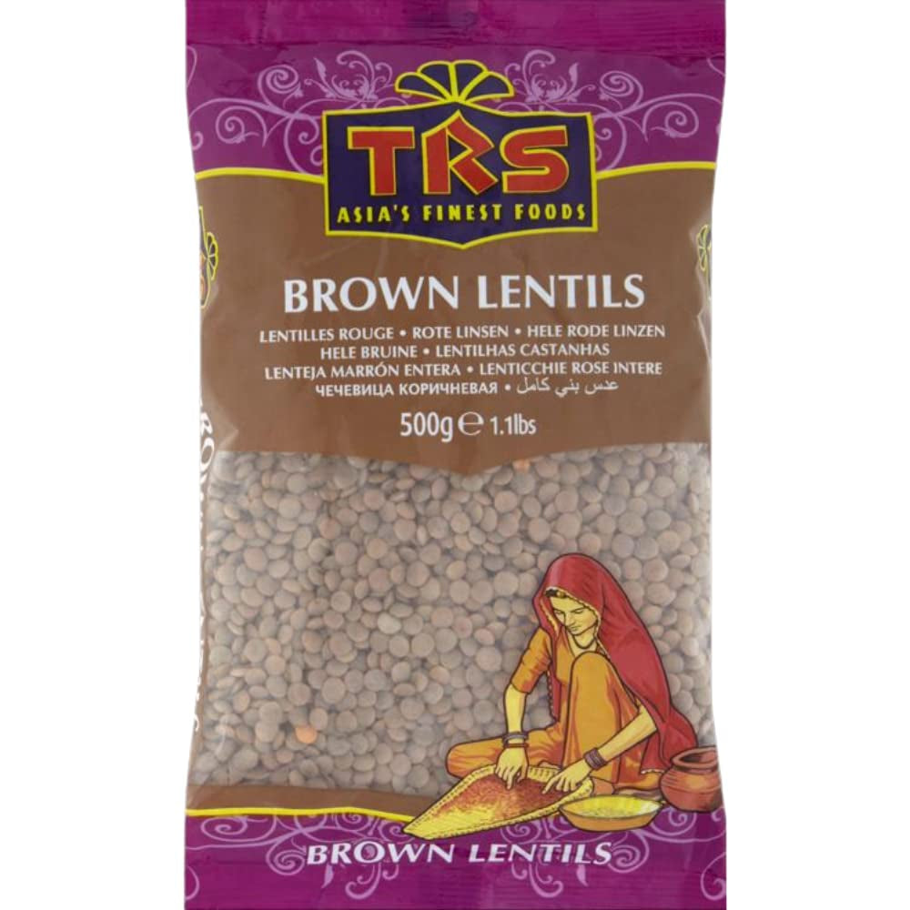 TRS - Hele brune linser - (1 x 500g)