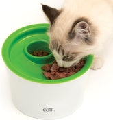 Catit Multi Feeder, Futternapf for Nass- og Trockenfutter, Futternapf for Katzen