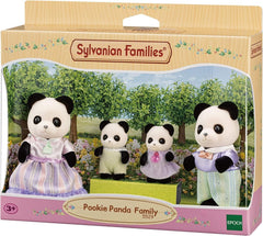 Sylvanian Families L5529 Familia Panda - Figurine pentru casă de păpuși