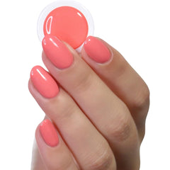 UV-neglelak alessandro Striplac Coral Sunshine – Delikat og langtidsholdbar – Nem fjernelse takket være fjernelsesteknologien – Vegansk og grusomhedsfri – 8 ml