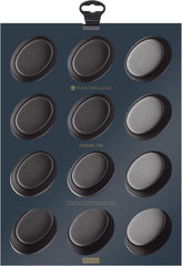 Masterclass Friand Pan - 12 Huller, Grau Forme og bageplader Naty Shop