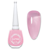 Jelly Pink Neglelak 13ml Hurtigtørrende Langtidsholdbar Naturlig gennemskinnelig Almindelig Neglelak Uden UV-lampe til kvinder DIY Nail Art (Classic Pink)
