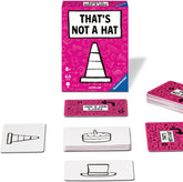 Ravensburger - 20954 That's Not a Hat - Festspil, Kortspil for 3-8 spillere, Sjov underholdning for 8 år og opefter - Fødselsdagsgaver
