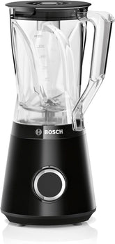 Bosch Standmixer Vitapower Serie 4 MMB6141B, Hochwertige Edelstahl-Klingen, 1,5L Tritan-Mixbehälter, Spülmaschinengeeignete Teile, 30.000 U/Min, 1200 W, Schwarz Kitchen Naty Shop