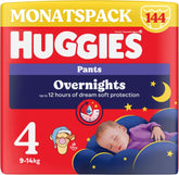 Huggies Natbukser Størrelse 4 (9-14 kg), Månedlig bleboks, 104 stykker Mother and Baby Naty Shop