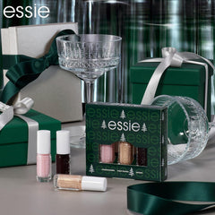 Kit Essie Mini Trio XMAS, no. 13 Mademoiselle + nr. 49 Wicky + nr. 570 Mani Tak, 3 x 15 ml