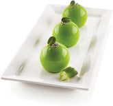 Silikomart, Form til Tartufo silikonekager, 8 enkeltporte, Ø 62 H 52 mm Køkken Naty Shop Dolce Tartufo