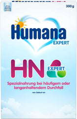 Humana HN Expert, fra fødslen, speciel mad til hyppig eller langvarig diarré, understøtter normaliseringen af afføringsmønsteret, med banan, 300 g Naty Shop 300 gram