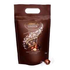 LINDOR chokoladekugler med hasselnødder, 1 kg pose + Johnnie Walker sherryfade 0,7 liter