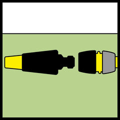 Cuplaj furtun Kärcher 2.645-198 cu supapă de reglare