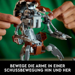 LEGO Star Wars Droideka-sæt, Droid-modelsæt til voksne, skrivebordsindretning, samleobjekt, gaveidé til mænd og kvinder 75381 Byggesæt Besuche den LEGO-Store