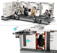 LEGO Star Wars Tantive IV Boarding, A New Hope Movie Building Legetøj, Fantasy-legesæt til samleobjekter, gaveidé til drenge og piger 8+ og samlere 75387 Byggesæt Beuche den LEGO-Store