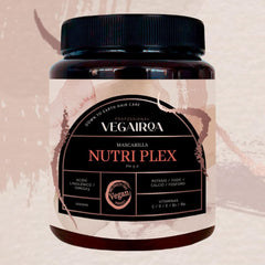 VEGAIROA - Nutri Plex Mask - Îngrijire intensivă - Îngrijire hidratantă profundă - Efect de protecție împotriva încrețirii - Pentru păr uscat - Produs profesional vegan de coafură - 1000 g Masca de par Naty Shop