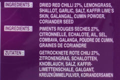 Cock Currypaste Panang, medium Schärfe, autentisk thailändisch Kochen, naturlige ingredienser, vegansk, halal og glutenfri (1 x 50 g)