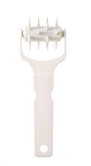 HENDI Stiproller, Stippwalzse, Teigigel, Teig Gitterschneider, für saftige Kuchen- og Gebäckböden sowie Pizzateig, 77x210mm, Polypropylen