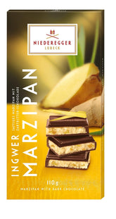 Niederegger Ingefær marcipanbar (1 x 110 g)