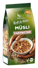 Biocentral müsli med mørk chokolade | 500 g økologisk vegansk | Ideel til morgenmad og din kop takeaway müsli | Alternativ til müslibarer