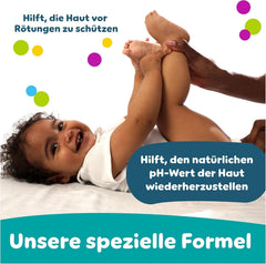 Șervețele umede Pampers Fresh Clean, 1872 de șervețele (36x52 bucăți), parfum ușor, potrivite și pentru mâini și față