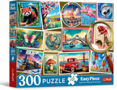 Trefl - Easypiece Puzzle : Timbre - 300 piese - Piese mari, Ușor de puzzle, Pentru adulți și copii de peste 10 ani Puzzle Naty Shop Titlu implicit