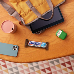 Snickers chokoladeproteinbarer - rig smag med karamelhasselnødder og nougat, bulkpakke 18x47g