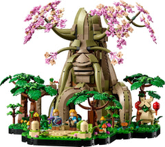 LEGO The Legend of Zelda Deku Tree 2-I-1 - samlerstykke med prinsesse Zelda og 3 Link minifigurer - byggesæt til voksne og gaveidé til videospilsfans - 77092 Byggesæt Besuche den LEGO-Store