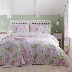 Dreams & Drapes Design - Wisteria - Quiltet sengebetræk - 200 Cm X 230 Cm i pink Beds and Covers DREAMS AND DRAPES