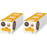 NESCAFÉ Dolce Gusto Latte Macchiato, 48 Kaffeekapseln, Aromatischer Espresso, 3-Schichten -Köstlichkeit aus feinem Milchschaum, Aromaversiegelte Kapseln, 6er Pack (3x16 Kapseln)