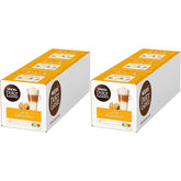 NESCAFÉ Dolce Gusto Latte Macchiato, 48 Kaffeekapseln, Aromatischer Espresso, 3-Schichten -Köstlichkeit aus feinem Milchschaum, Aromaversiegelte Kapseln, 6er Pack (3x16 Kapseln)