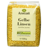 Økologiske gule linser, 500g