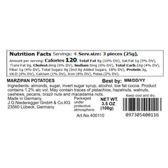 Kartofler med Niederegger marcipan 100g
