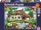 Schmidt Spiele Casă de țară romantică, puzzle jigsaw 500 piese Puzzle Naty Shop Titlu implicit