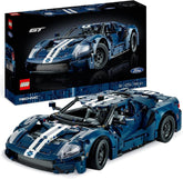 LEGO 42154 Technic Ford GT 2022 Kit model de mașină pentru adulți, Supercar la scara 1:12 cu caracteristici autentice, set avansat pentru colecționari Seturi de constructie Besuche den LEGO-Store Singur