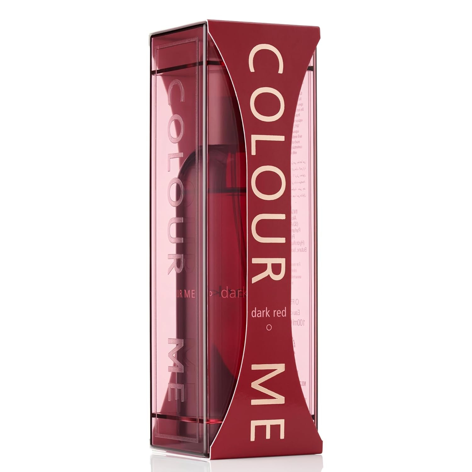 Milton-Lloyd Colour Me Dark Red Eau De Parfum - Parfum de lux pentru bărbați și femei, 100 ml, parfum de lungă durată