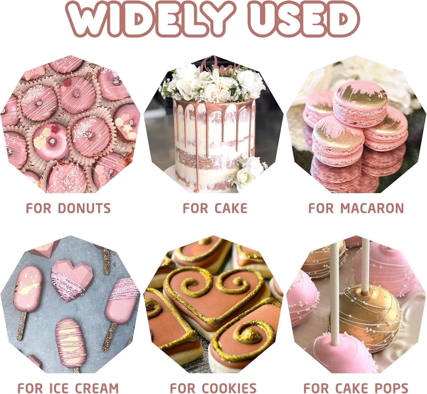 Glitter comestibil lichid, 60 ml Naty Shop