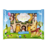 Lindt Micii Prieteni de Paște cu Ciocolată | 2 x 100 g | 10 Prieteni Distractivi de Paște Lindt | Cremă Fină Dublă de Lapte în Ciocolată cu Lapte Alpină | Ouă de Paște pentru Copii | Cadou de Ciocolată