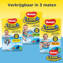 Huggies Little Swimmers Engangs svømmebleer Størrelse 2-3 - 36 Trusser Total