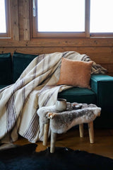 Toison D'Or vinkel, 240 X 260 Cm, Hvid/Aubergine/Bizet Dyner og dyner Naty Shop Standardtitel