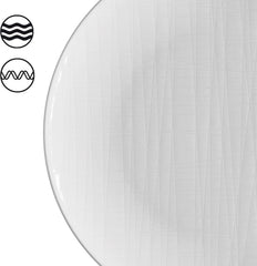 Rosenthal 11770-800001-28370 Set de plasă, 16 piese, format din 4 farfurii (adâncime 21 cm, plate 21/27 cm), boluri pentru cereale 14 cm, alb