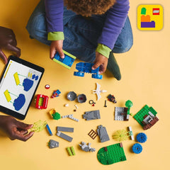 LEGO Marvel Spideys team på en redningsmission i Dino Truck Building Legetøjsvogn til superhelte Adventuresæt til børn 4+ Spidey og hans supervenner 11199 byggesæt Besuche den LEGO-Store